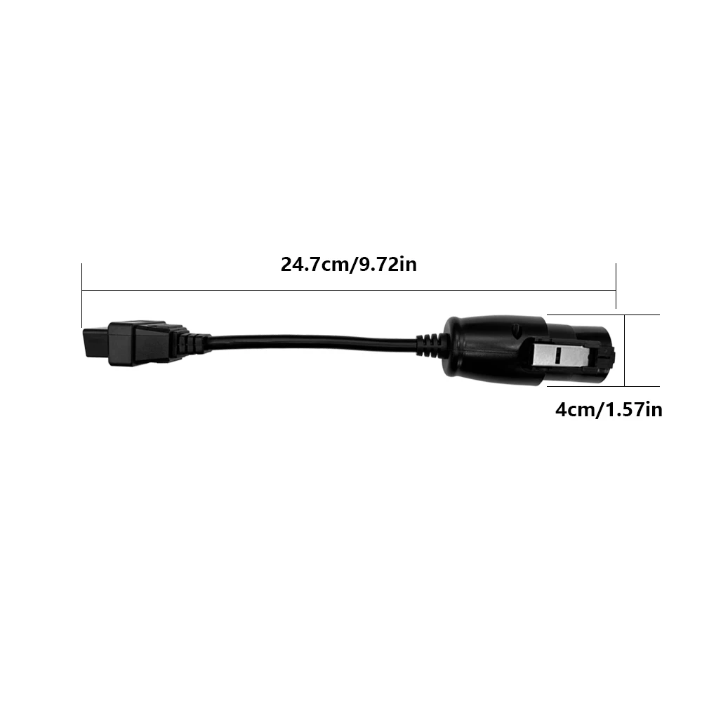 OBD to OBD2 Truck diagnostic adaptor for Iveco 30pin Heavy Duty cable interface