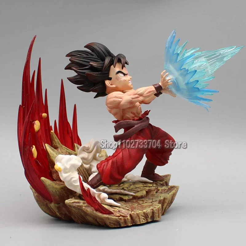 13cm Anime Dragon Ball Kamehameha Figurine GK Heaven and Earth Son Goku Action Figures Non Luminous Model PVC Collection Toys