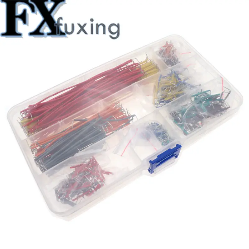 560 Pieces Jumper Wire Kit 14 Lengths Assorted Preformed Breadboard Jumper Wire with Storage Box