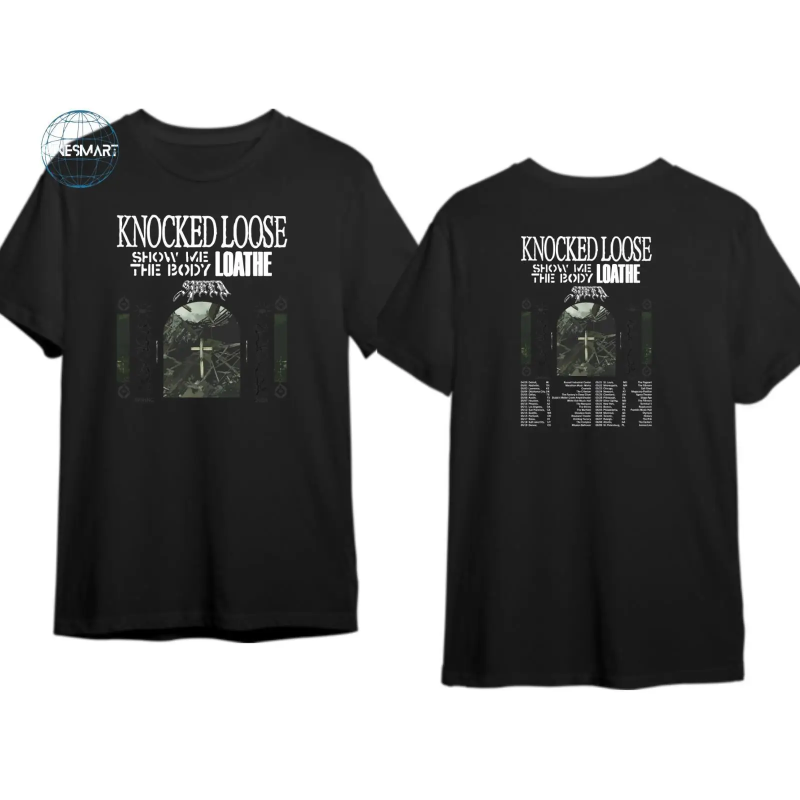 

Knocked Loose 2024 Tour T-Shirt Knocked Loose Fan Knocked Loose Concert 2024