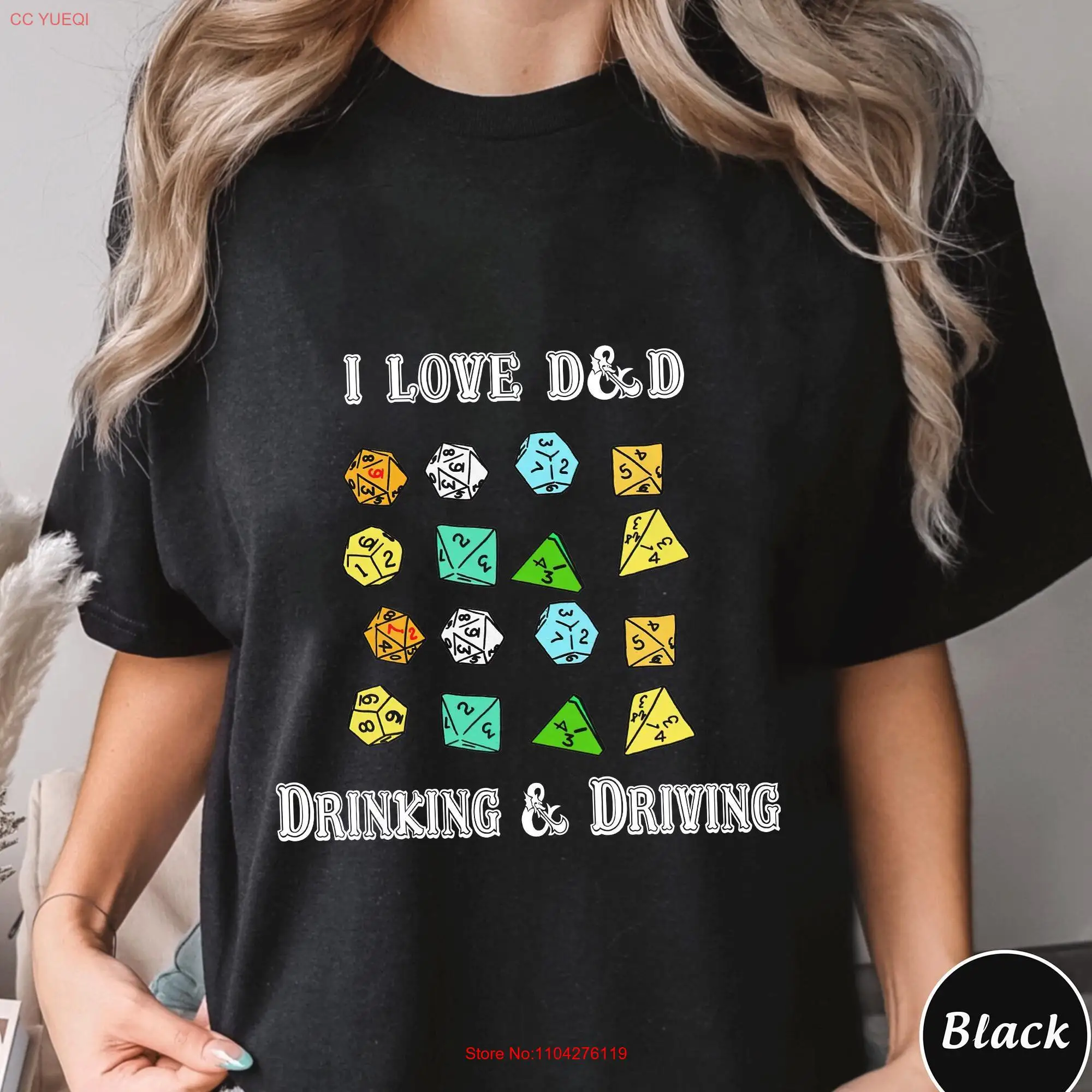 I Love Dnd Drinking And Driving T Shirt Trending Unique SweaT long or short sleeves