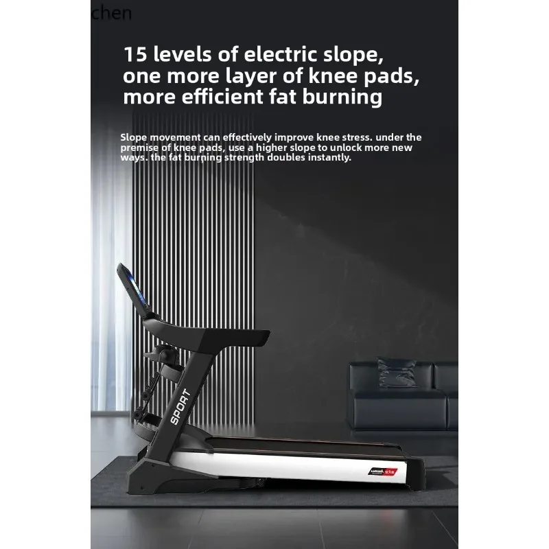 JX-8 Large Treadmill Commercial Folding Universal Silent Sports Indoor Home Treadmill Fitness Training