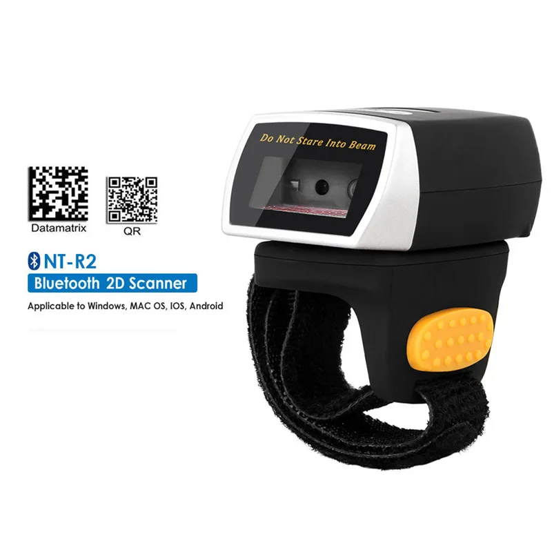 NT-R2 NETUM Mini 2D Wireless لماسح الباركود الدائري Bluetooth المتوفر في المخزون
