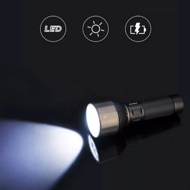 Nextool Rechargeable Flashlight 5000mAh 2000lm 380M 5 Modes IPX7 Waterproof LED Light Searching Torch Lamps for Camping Outdoor image 2