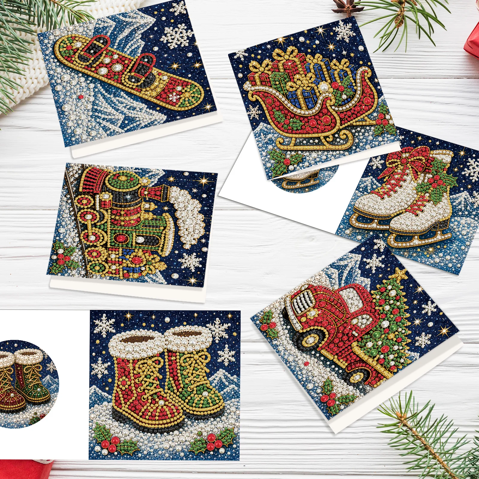 6 Adet Elmas Boyama Temalı Teb - Art Craft Kit incelemesi ve fiyatı