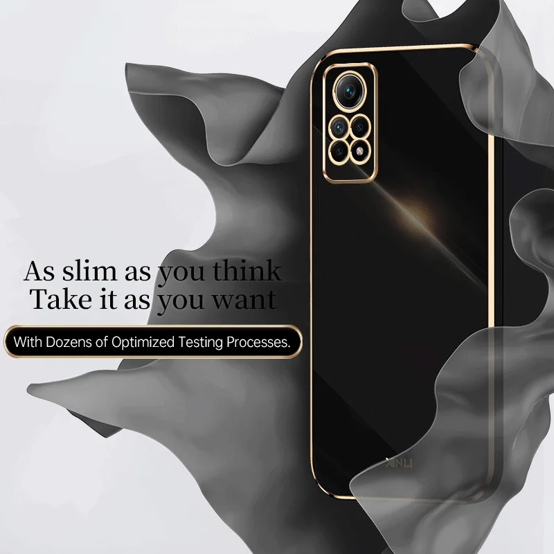For Xiaomi Redmi Note 12 Pro 4G Case Soft TPU Case High Quality Anti-fingerprint Camera Protection Cover