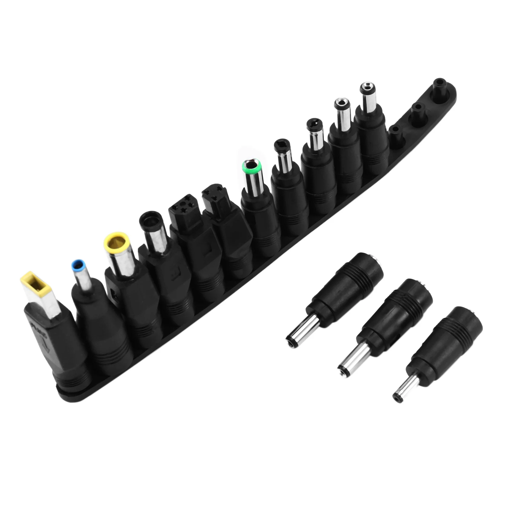 Delicate Texture-2X Universal DC 12V 15V 16V 18V 19V 20V 24V 4.5A 4A Adjustable Power Supply Adapter 34 Detachable Plugs EU Plug