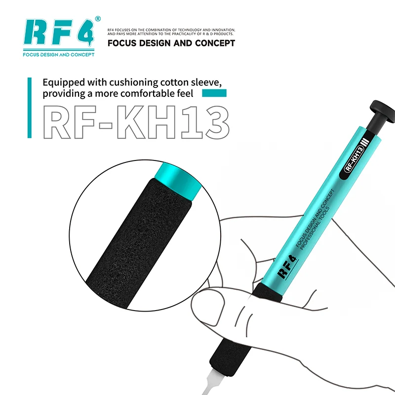 RF4 RF-KH13/RF-KH13A Schnellspanner-Pressgriff Verschiedene Spannmechanismen ermöglichen sich für die Verwendung verschiedener Klingen-Reparaturwerkzeuge