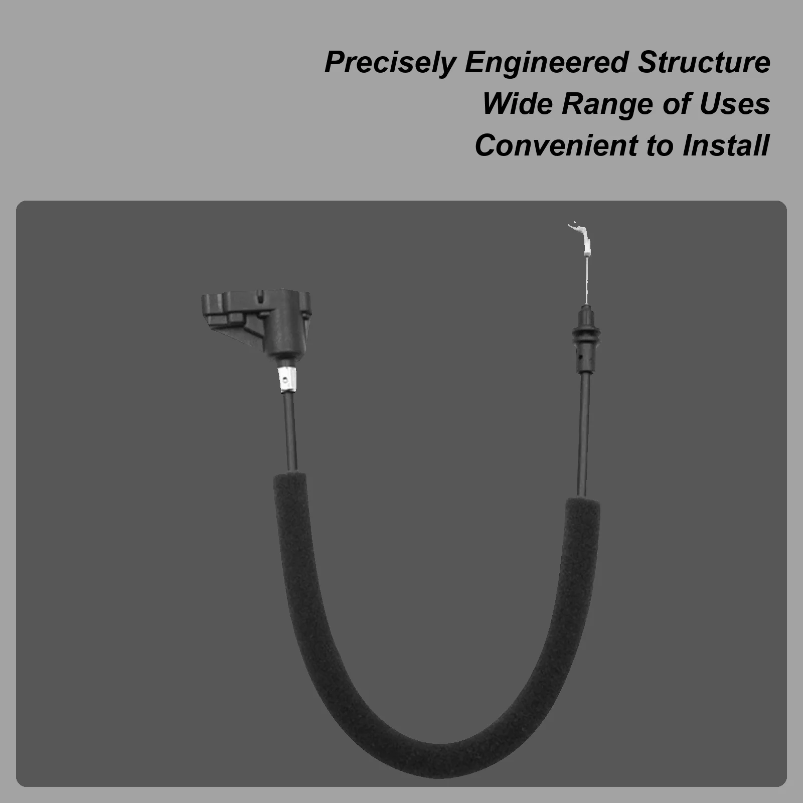 

Дверной трос 39-дюймовый автомобильный дверной защелка, трос замка, ручка, разблокивающий провод для автомобиля, грузовика, седана, деревянные ворота, забор, сад, домашнее окно