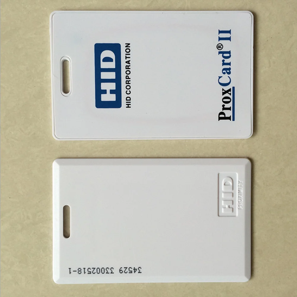 Imagem -03 - Hid Proxcard ii Cartões Portátil Cartão de Acesso Proximidade Chave Fob para 26 Bits 125 Khz Leitores de Proximidade Hid 100 200 300 Peças