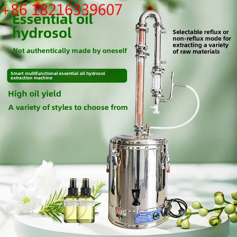 

Мини-дистиллятор для гидролатов из нержавеющей стали TAO, экстрактор гидролатов, оборудование для экстракции эфирных масел