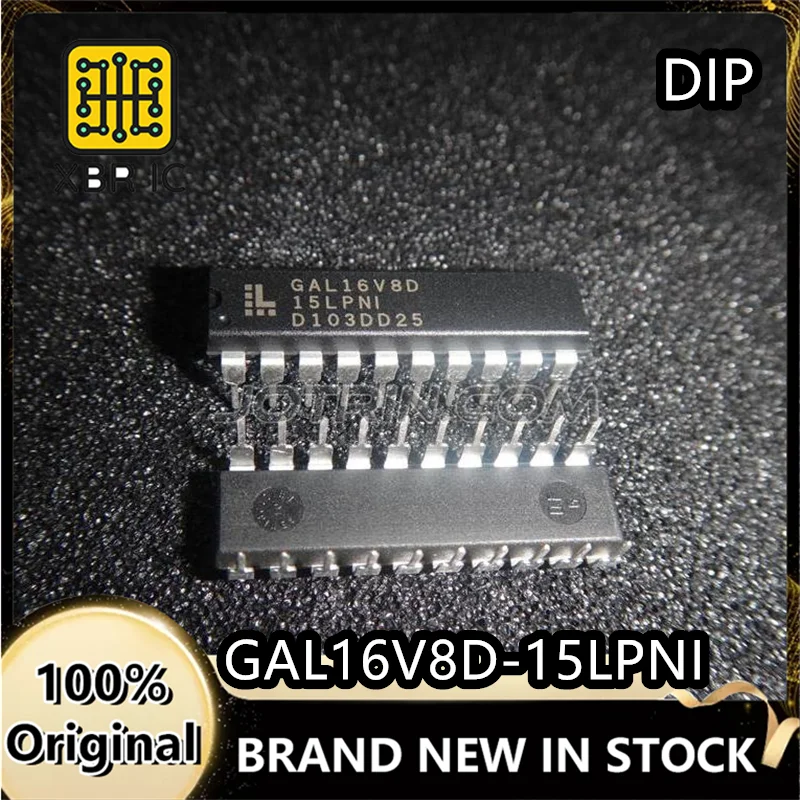 (5/20 items) GAL16V8D-15LPNI GAL16V8D DIP20 Integrated Circuit IC Brand New Genuine Original Stock In Stock Fast Shipping