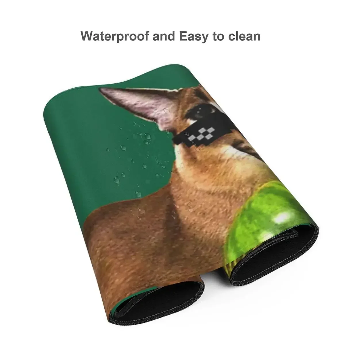 Grande floppa animal gato grande mouse pad teclado do computador mouse tapete gamer pc portátil tapete de mesa acessórios de escritório tapetes de mesa