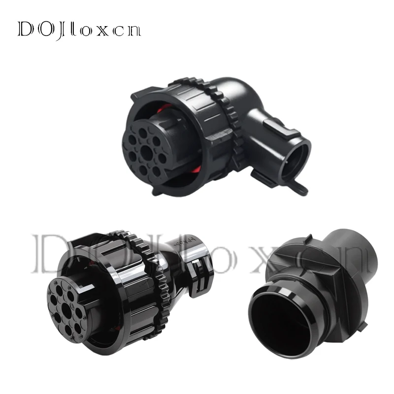 1 Set 8 Pin 9800680 9800681 Shilam Type Delong Series Female Connector Tail Light Brake Light Waterproof Socket