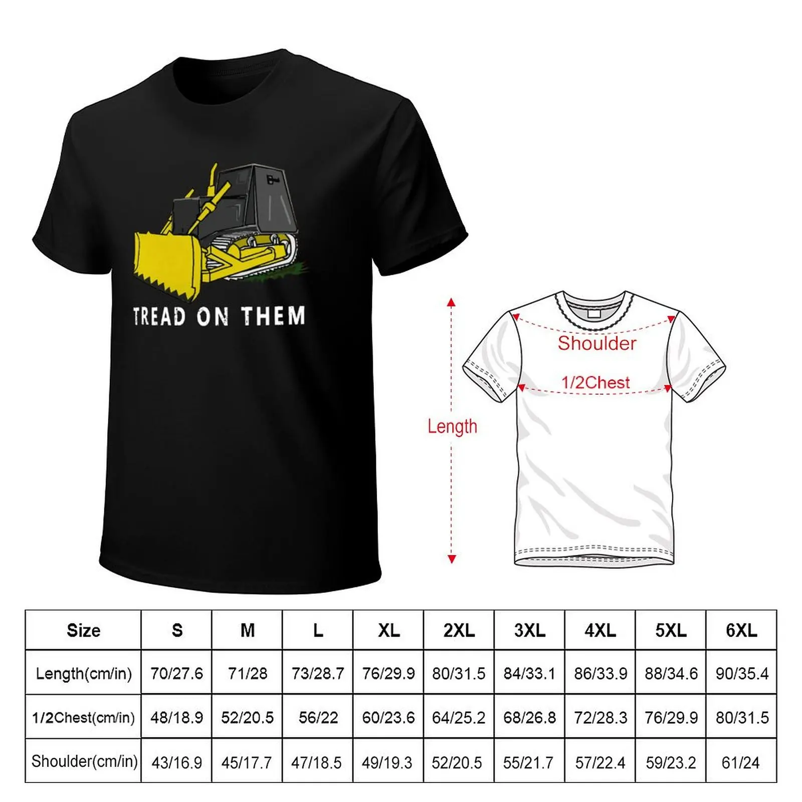 Killdozer Tread On Them T-Shirt cute clothes vintage graphic tee custom t shirt street wear plus size men clothing