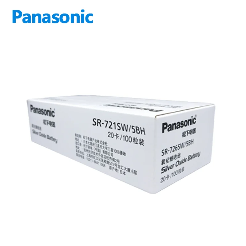 Panasonic-SR721SW Batterie de Montre CK Bentley 362 Gucci Radar LR721, Bouton Petit Électronique, 1.55V