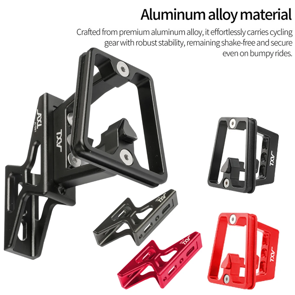 AXI Faltrad-Vordertasche Erhöhter Sockel Aluminiumlegierung Vorderradträger-Adapter Erhöhung für Dahon Brompton Faltrad – Detail 1