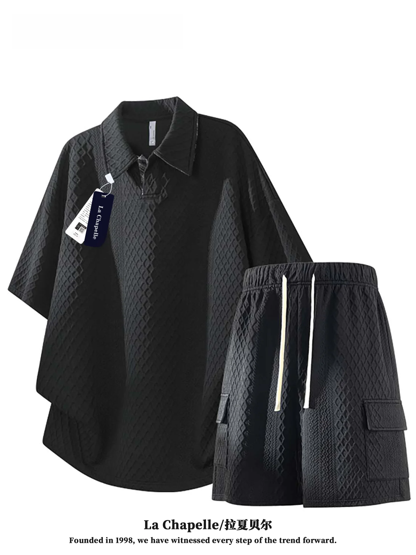 ensemble-de-t-shirts-decontractes-a-manches-courtes-pour-hommes-la-chapelle-–-confortables-en-fibre-de-polyester-mode-estivale-pour-jeunes-manches-trois-quarts