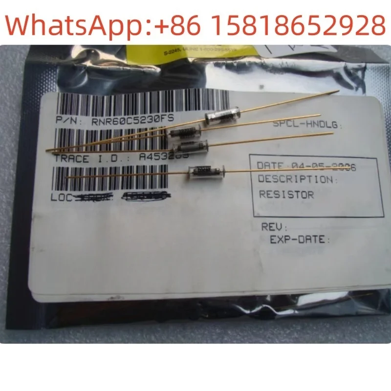 1pcs 1W 523R replacing 520R original VISHAY gold lead 0.1% glass fibre high precision audiophile resistor