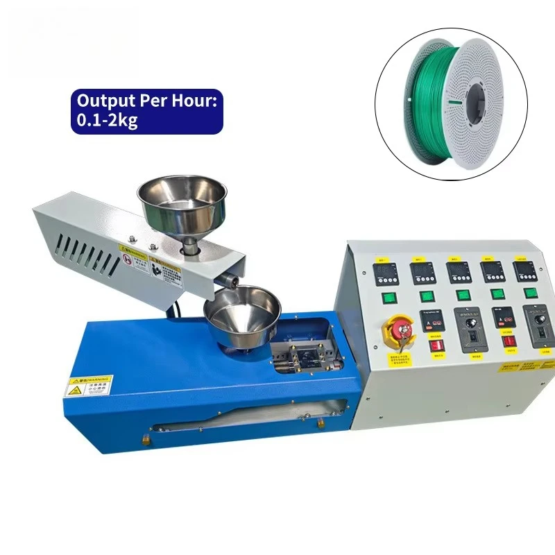 JB-SG20 Desktop Twin Screw Horizontal Laboratory Plastic Extruder Machine 220V/110V 1 kW 200mm Screw Diameter ABS PP PLA PE PVC