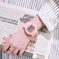 Fashion Men Women Digital Watches Waterproof Sport Square LED Watches Casual Simple Electronic Wristwatch Lover's Gift Clock
