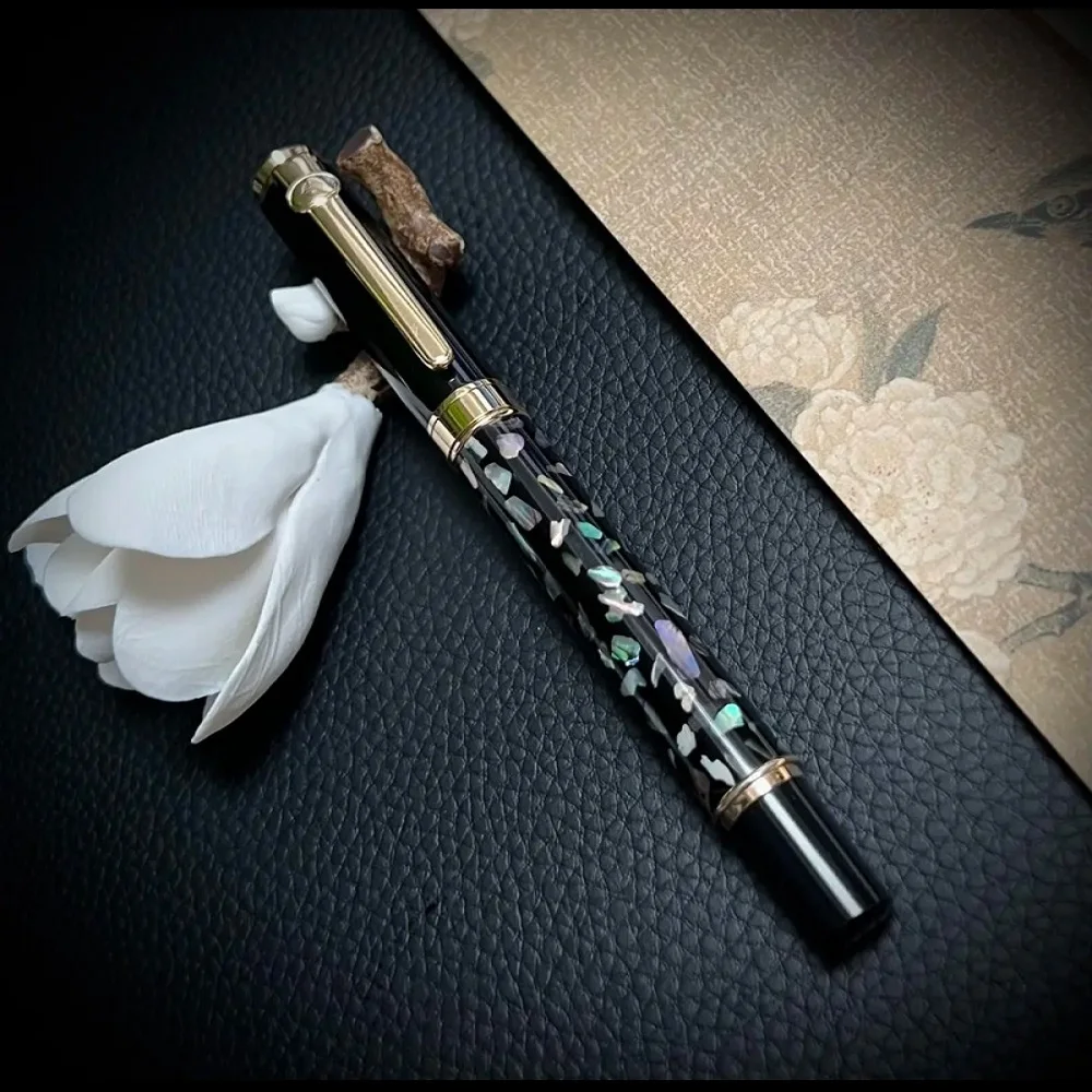 

Ручка-фонтан JINHAO 58 с цветным корпусом и резным узором, наконечник F/EF, высококачественная каллиграфическая ручка, канцелярские товары для школы и офиса