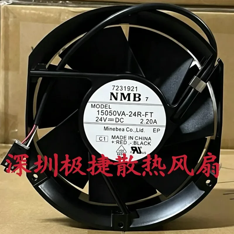 For Genuine NMB 15050VA-24R-EW/FT/GA 17CM 24V inverter 2.20A cooling fan 2.2A