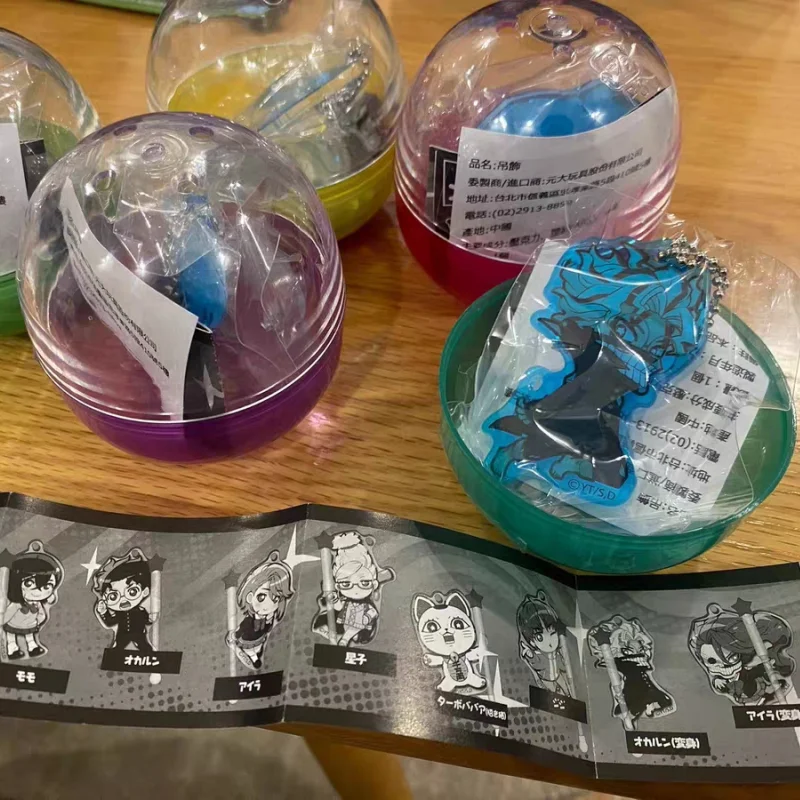 Stand Stones Gashapon Anime New DanDaDan Figure Highway Granny Ayase Momo Okarun Birthday Plaque Cute Rubber Pendant Cartoon Toy