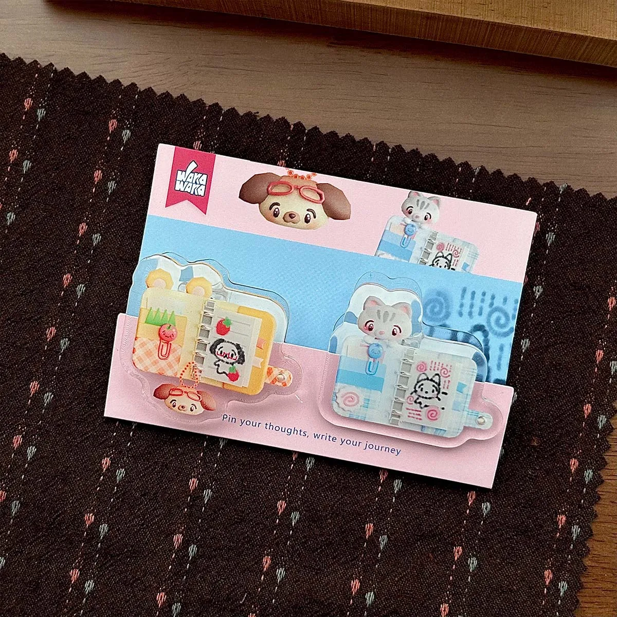 Cute 2pcs Pack Deco Planner Clips Stationery Paper Clamp Acrylic Binder Clip Office Decorative Supplies School