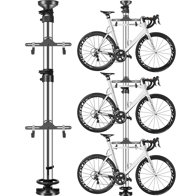 

Bicycle hanger top sky column children's balance car storage rack road car vertical parking rack wall hook