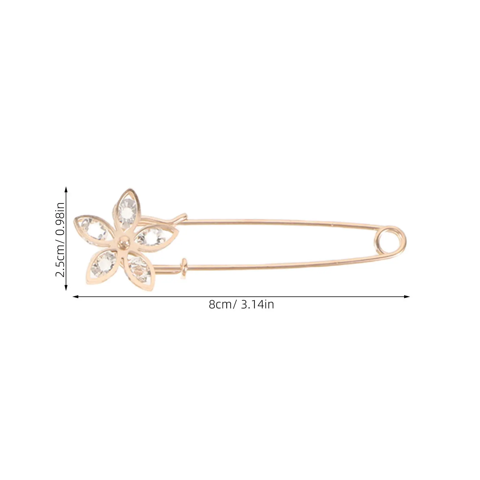 1 Unit Waist Tightener Clip Detachable Adjustable Buckle for Dresses Skirts Trousers Jeans Stable Hem Privacy Protection