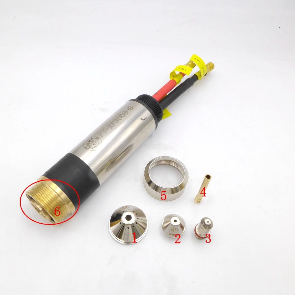 eletrodo-bico-ponta-copo-protetor-e-tampa-de-retencao-para-tocha-de-corte-a-plasma-cnc-300a-fy-a300h-fy-300-xf300h
