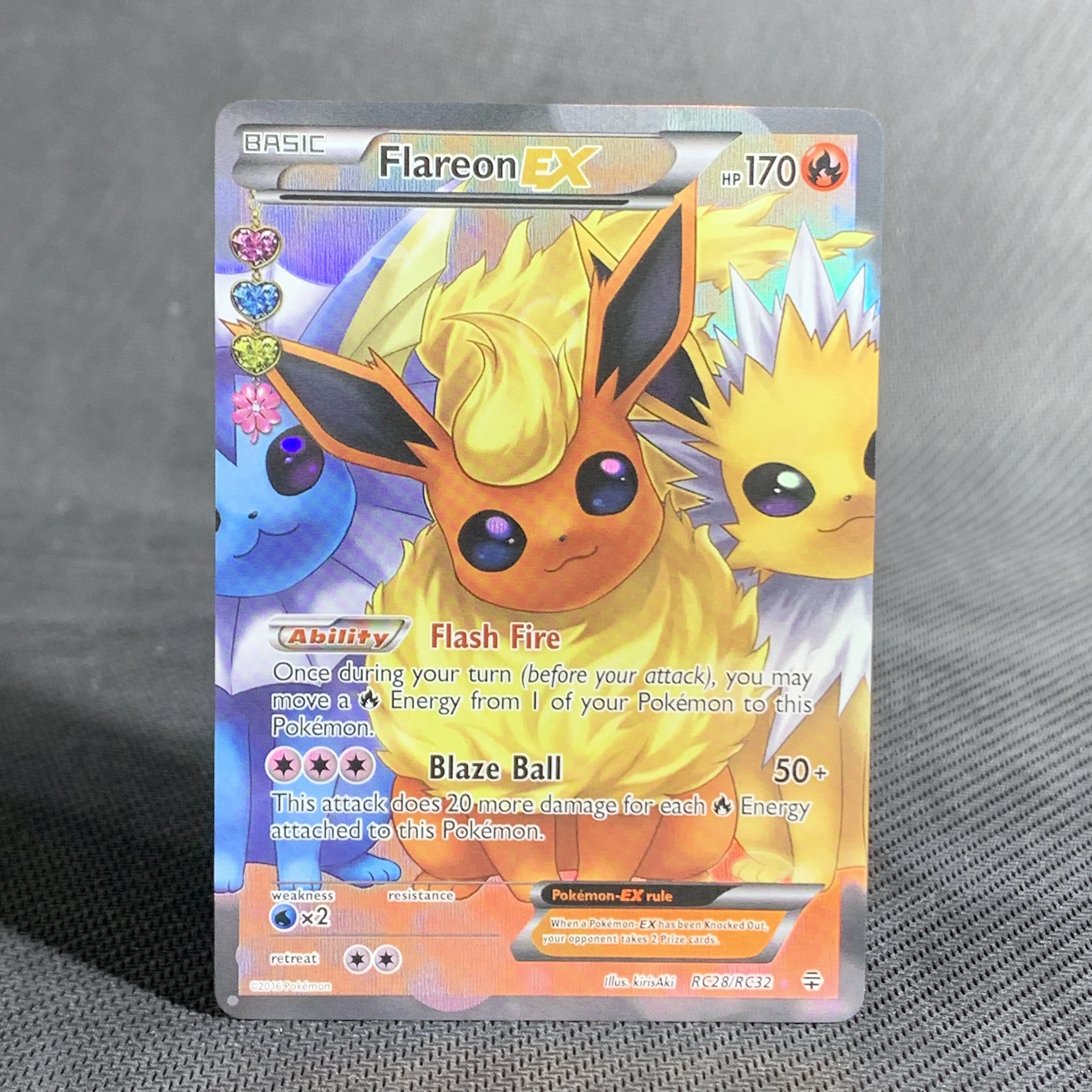 Cartões proxy pokémon flareonex pikachu clefairyex sylveonex vizibolt tcg cartas de batalha jogo coleção ptcg brinquedos presentes