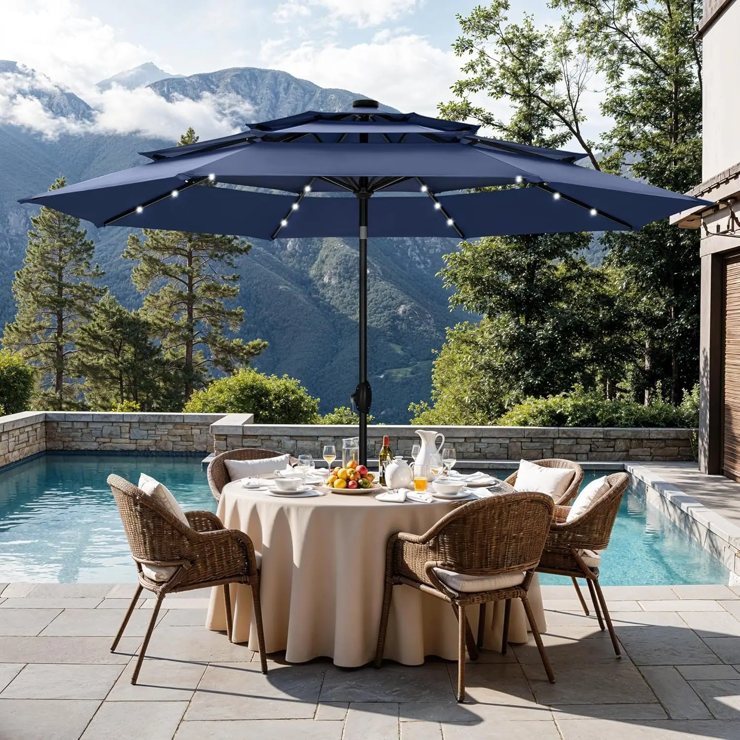 10Ft Patio Umbrella…