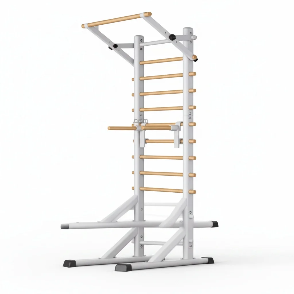 Rib Rack Wall Bars, Heavy Duty Multifunctional Climbing Rack, Rehabilitation Training Equipment for Fitness Dance Room