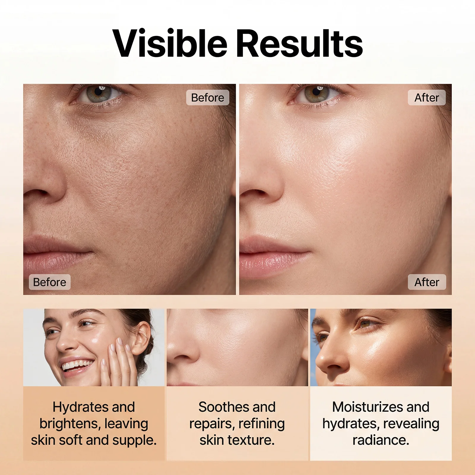 Caviar PDRN&Collagen Peptides Jelly Serum Mist Set,Reshape Skin Cells&Instant Plump,Firm & Anti‑Wrinkle,Dewy Glow&Jelly to Mist Technology,On the Go Skincare Capsule,Clean&Gentle Formulation,Travel Essentials&Self Care Gifts for Women,Korean Skin Care