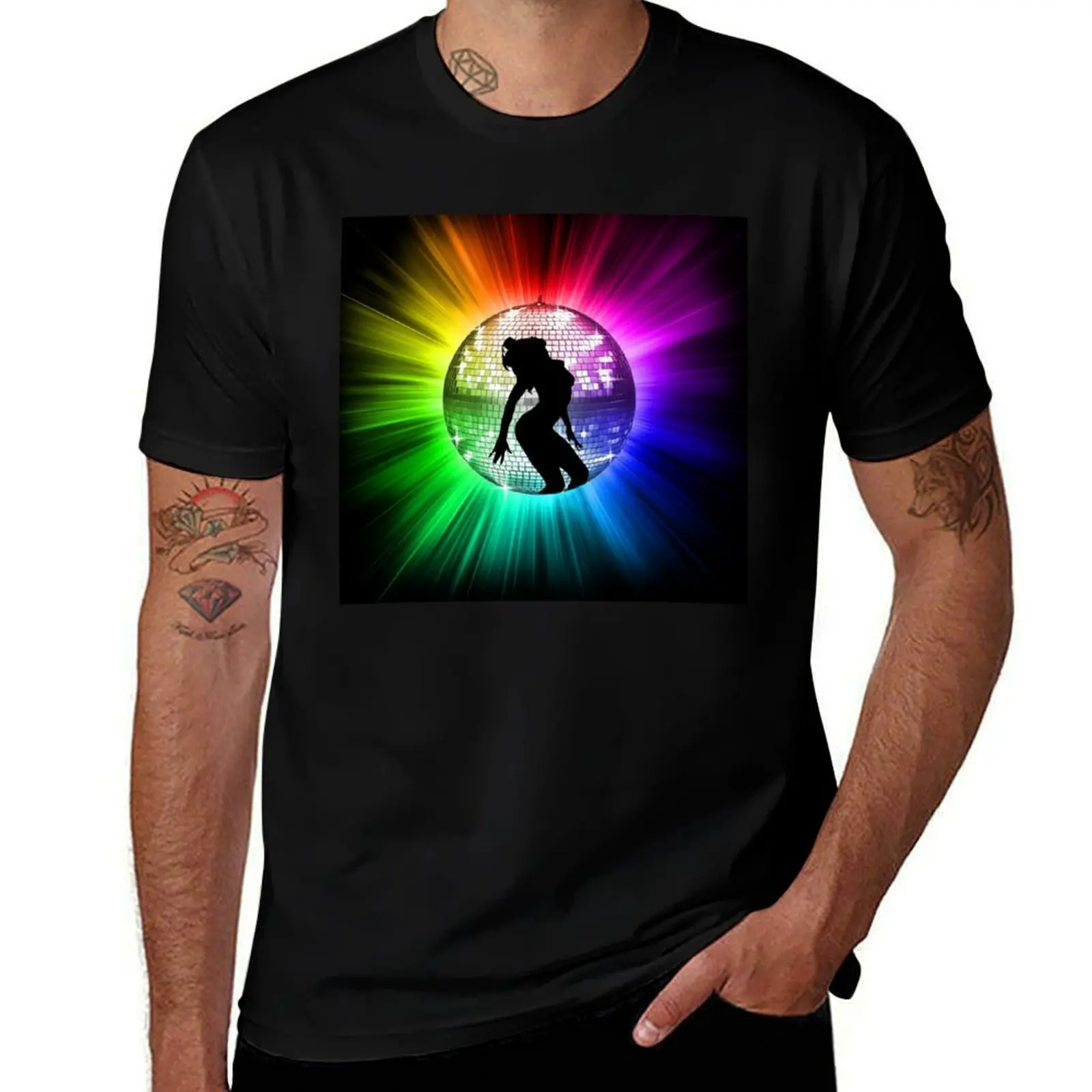 

Kylie Disco Ball T-Shirt anime tshirt t shirts for man cotton funny T-Shirt