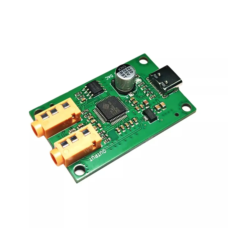 sss1700c1 usb sound card type-c interface 3.5 audio stereo analog input-output module component