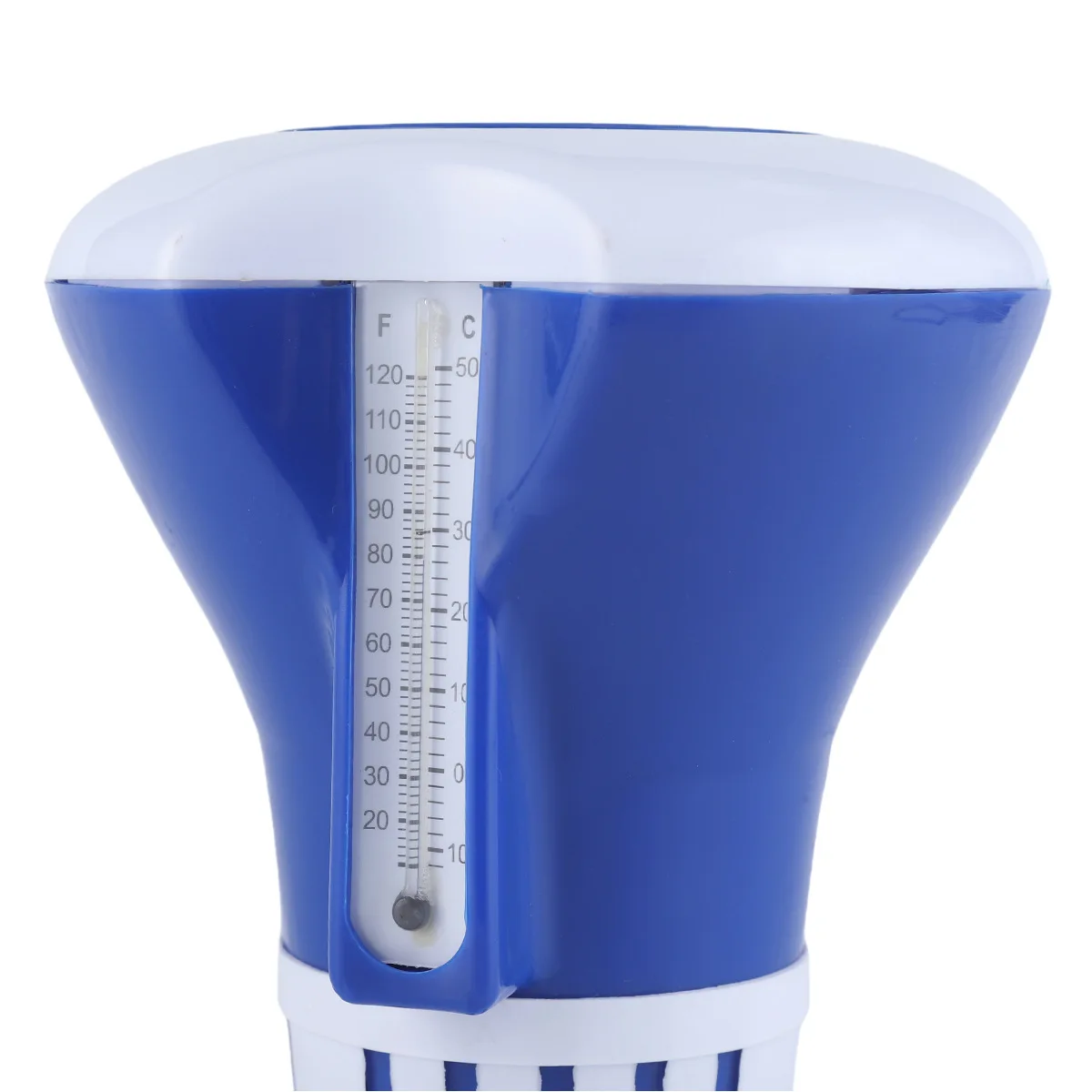 7 Inch Pool Floating Dispenser with Thermometer Chlorine Tablet Float Ball Cup for Swimming Pool Hot Tub SPA