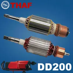 AC 220V 240V DD200 Armature Rotor For HILTI Drill Spare Parts Power Drill DD 200