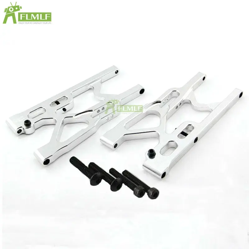 Alloy CNC Front or Rear Under Suspension Arm Kit Fit for 1/5 GTB Racing Losi 5ive T ROFUN ROVAN LT KingmotorX2 Rc Car Parts