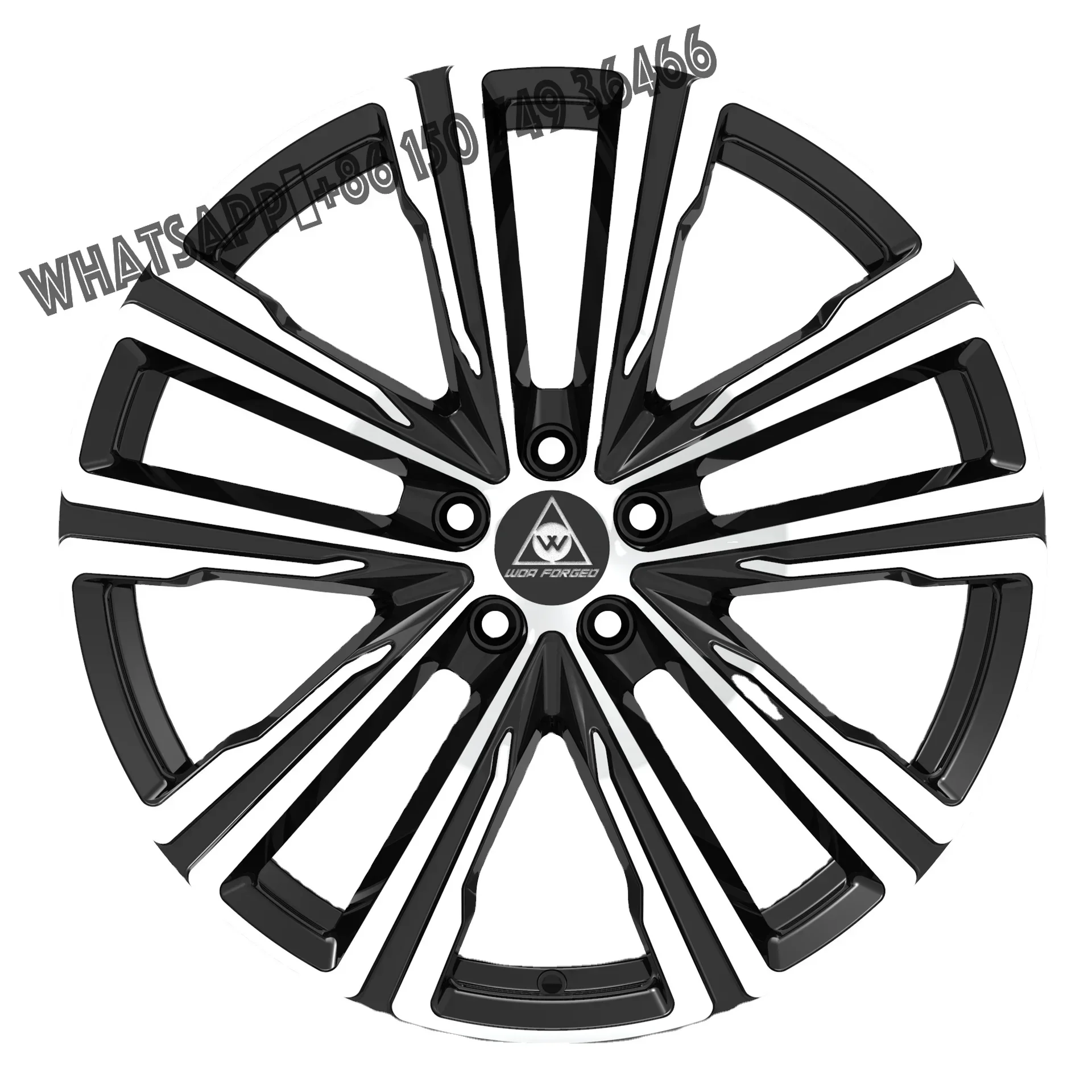 6061-T6 Forged Rims 17 18 19 20 21 22 Inch 5x108 Customized Luxury Silver XC90 XC60 XC40 V90 V60 V40 S40 S60 S90 Alloy W