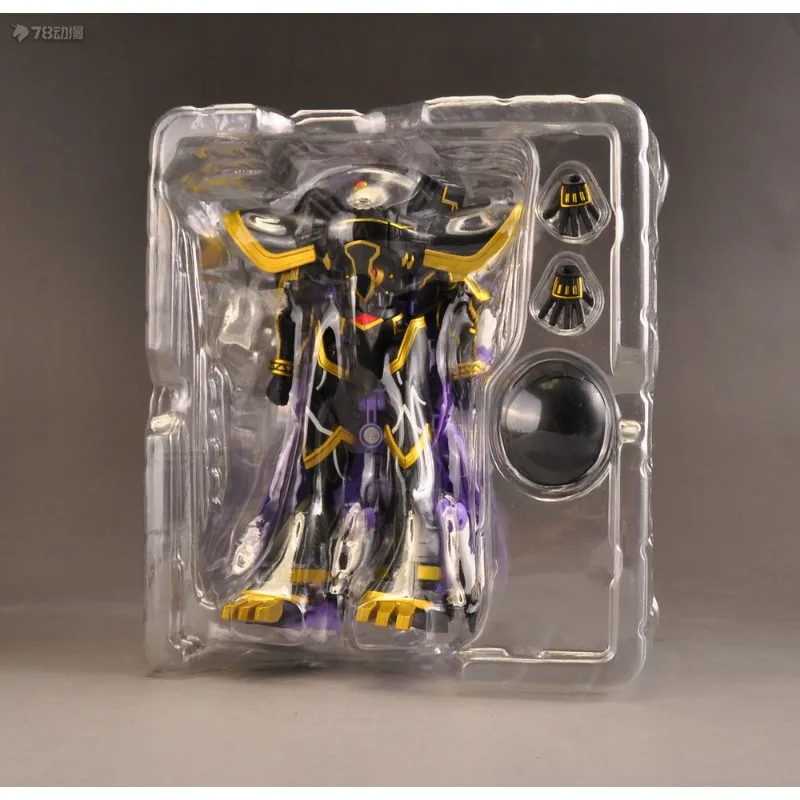 Bandai genuíno super evolução soul série digital tiranossauro série alfa besta transformável modelo brinquedo colecionável