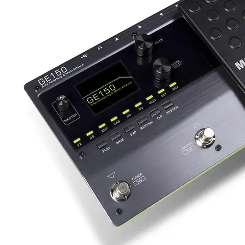 Mooer GE150 Multieffektprocessor Digital Rörförstärkare Modelleringspedal Gitarr Looper (80-talet) 55 Högkvalitativa Förstärkarmodeller 151 Effekter 8 best sales rörförstärkare gitarr - №5