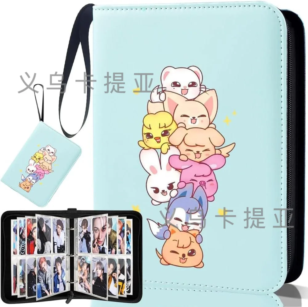 

Straykids Skzoo New Cute Cartoon And Anime Stray Card Collection Zipper Binder Card Business Card Album For Girls Gift