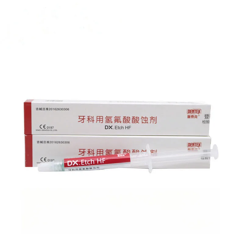 Dentistry Hydrofluoric Acid Acid Etchant 2.5g/Pcs for Oral Cavity Bond Nursing Repair Material Tools Lab