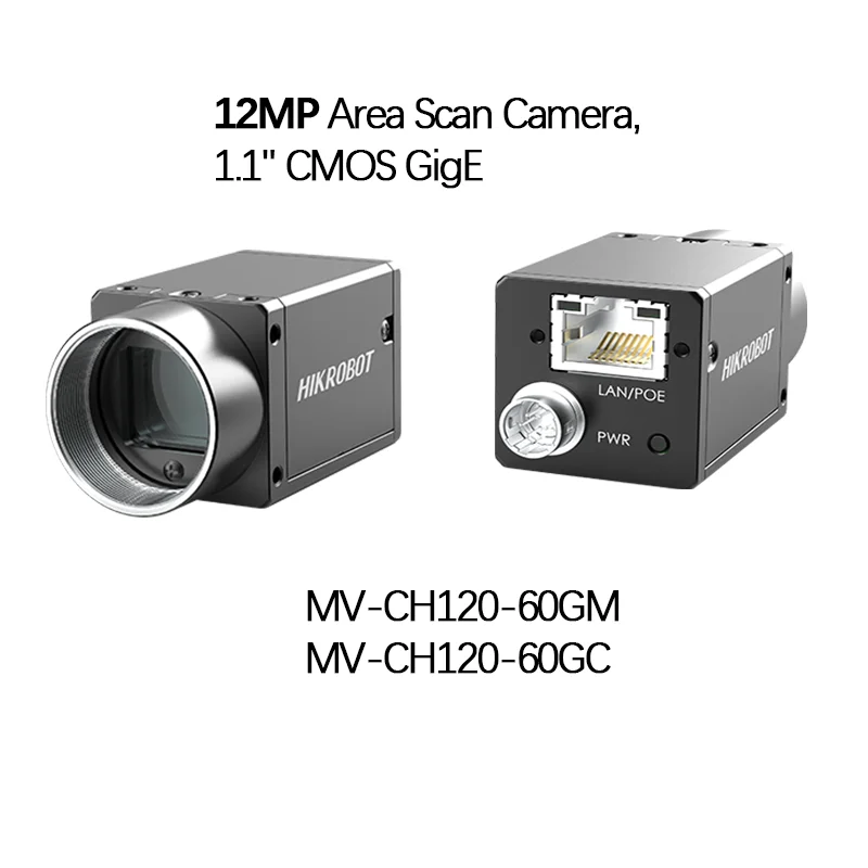 

Промышленная камера Hikrobot MV-CH120-60GM, MV-CH120-60GC, 12 МП, для сканирования по площади, GigE