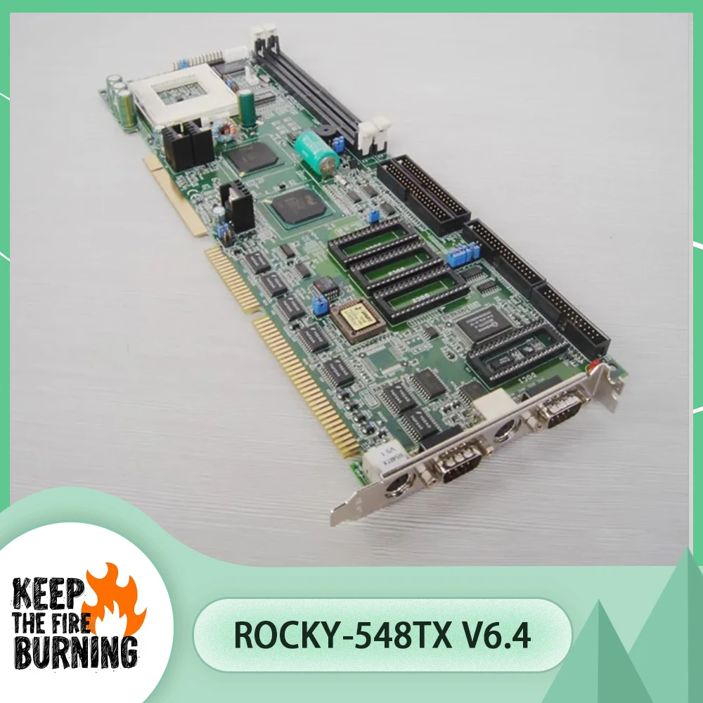 ROCKY-548TX V6.4 Industrial Computer Motherboard Full Length Card ROCKY-538TXV