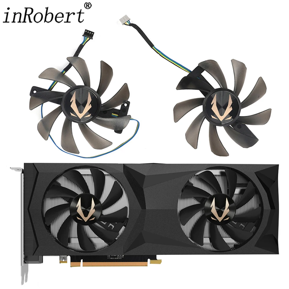 

New 85MM CF9015H12S Cooling Fan For ZOTAC ZT-T20810G-10P GeForce RTX 2080 Ti 11GB GDDR6 352Bit Graphics Card