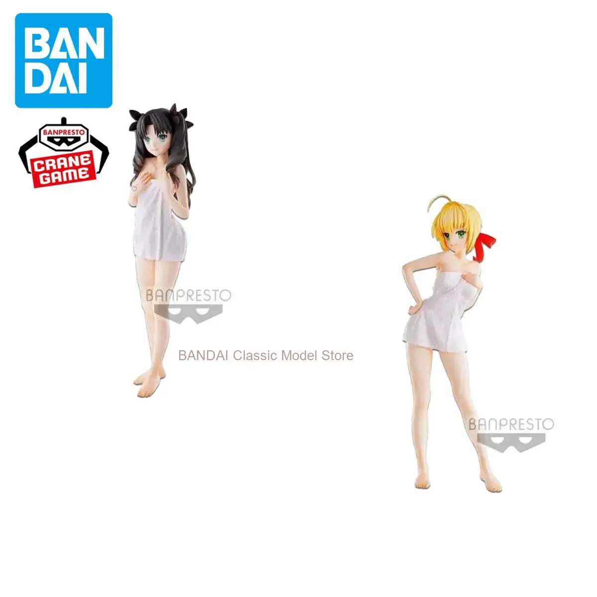 

In Stock Original Genuine BANPRESTO Ichiban KUJI Nero Claudius Tohsaka Rin Bath Ver Authentic Model Game Character Toy